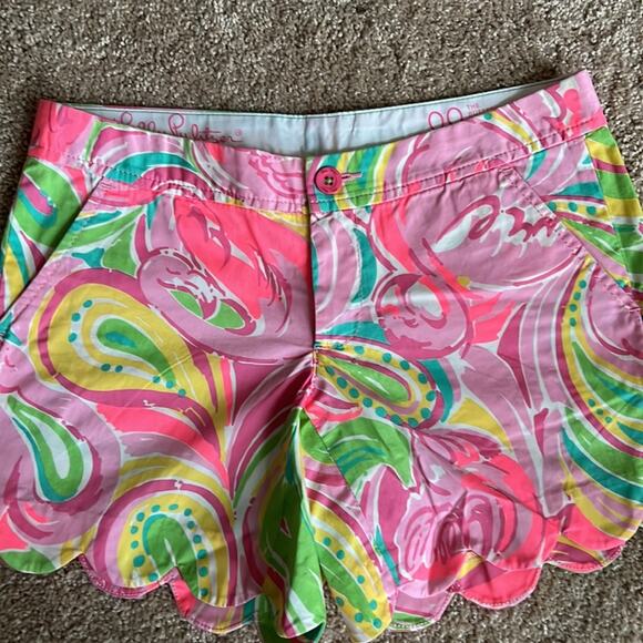 Lilly Pulitzer The Buttercup Short Size 00 - Picture 2 of 7